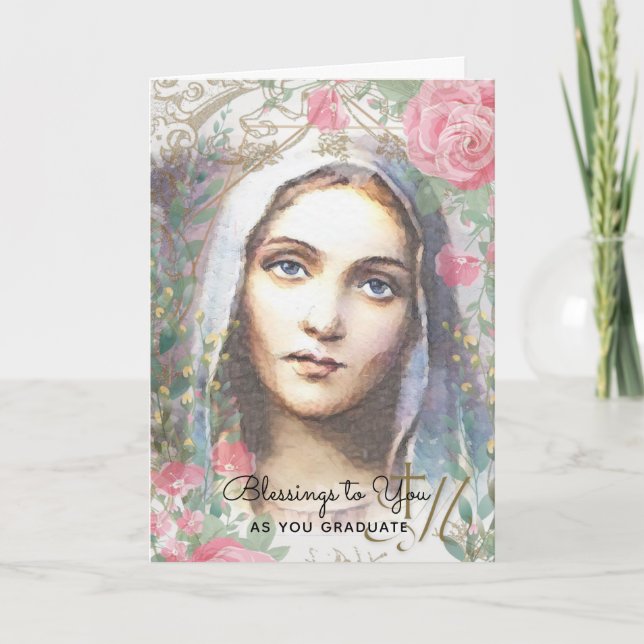 Carte Graduation florale (Devant)