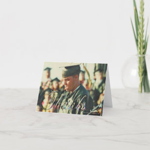 Carte Graduation/Merci (Personnaliser)