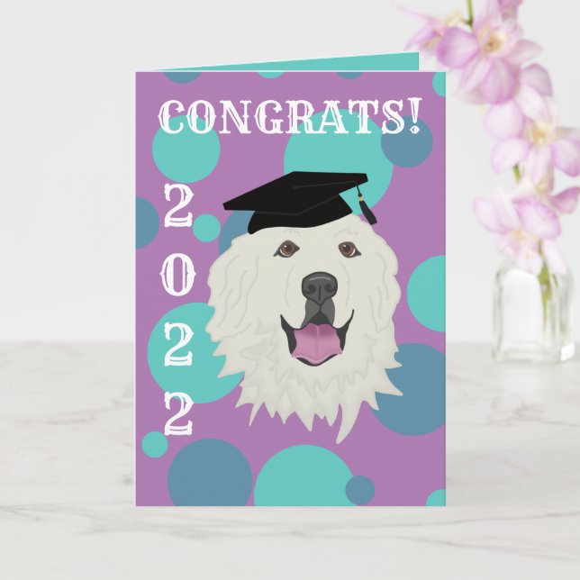 Carte Graduation sur mesure des Grands Pyrénées (Orchidée)