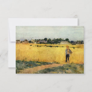 Carte Grain Field (par Berthe Morisot)