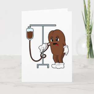 Carte Graine de café avec cafetière