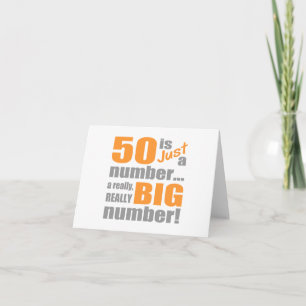 Carte Grand 50e anniversaire