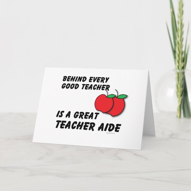 Carte Grand assistant enseignant (Devant)