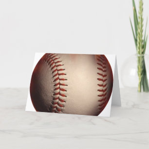 Carte Grand base-ball brûlant