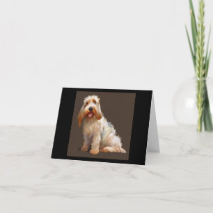 Carte Grand Basset Griffon Vendeen - Portrait de chien