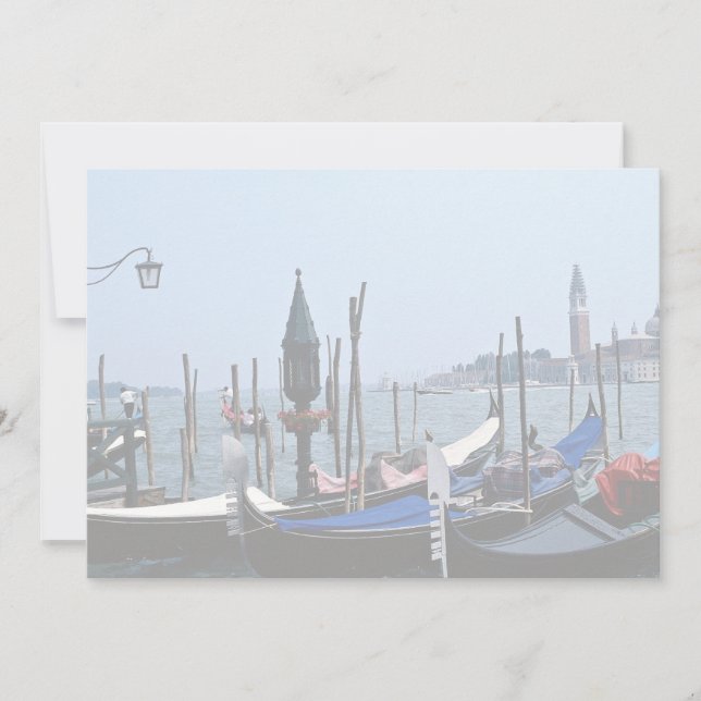 Carte Grand Canal, Venise, Italie (Devant)