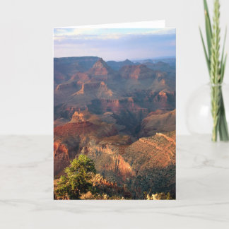 Carte Grand Canyon au coucher du soleil