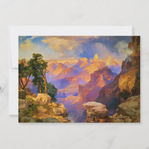 Carte Grand Canyon avec arc-en-ciel