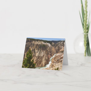Carte Grand Canyon de Yellowstone