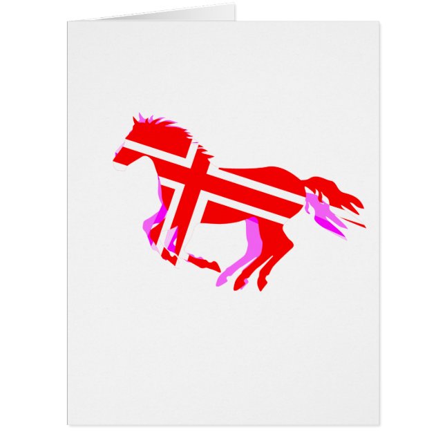 Carte grand cheval (Devant)