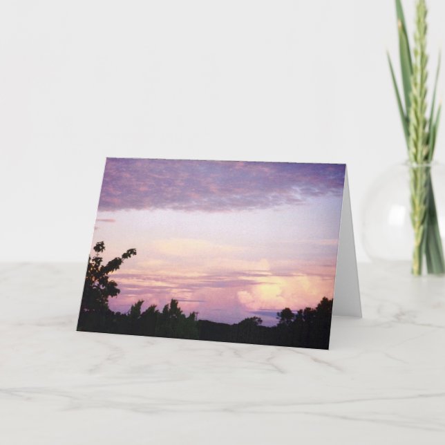 Carte Grand ciel du Texas (Devant)