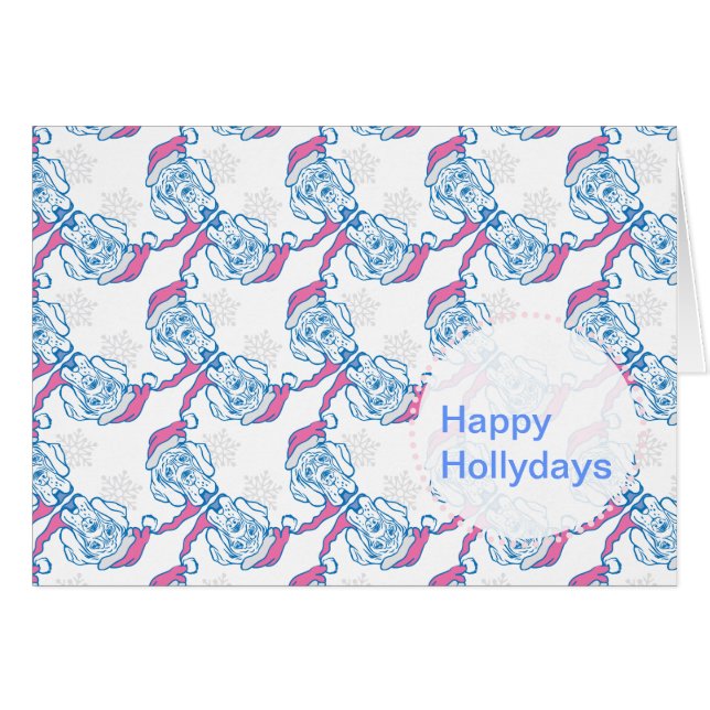 Carte Grand Danse de Noël (Devant horizontal)