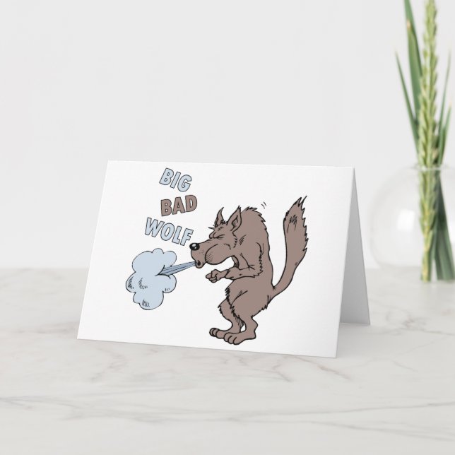Carte Grand Mauvais Loup (Devant)