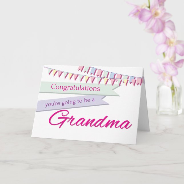Carte Grand-mère (Orchidée)
