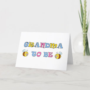 Carte Grand-mère à être Félicitations