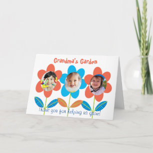 Carte Grand-mère Anniversaire personnalisé