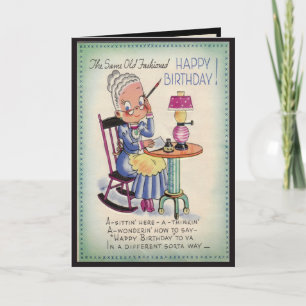 Carte Grand-mère d'anniversaire