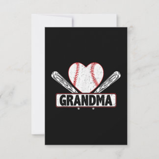 Carte Grand-mère de baseball | Les amateurs de baseball