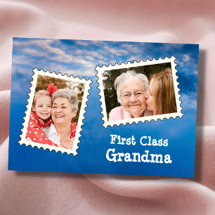 Carte Grand-mère de première classe Meilleure grand-mère