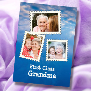 Carte Grand-mère de première classe Meilleure grand-mère