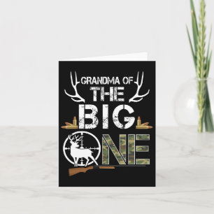Carte Grand-Mère Du Gros Anniversaire Boy Deer Hunter Ca