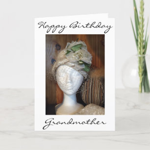 CARTE "GRAND-MÈRE" ET UNE TRÈS BELLE DAME = ANNIVERSAIRE