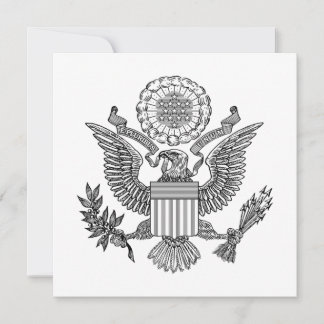 Carte Grand Sceau des États-Unis d'Amérique (États-Unis)