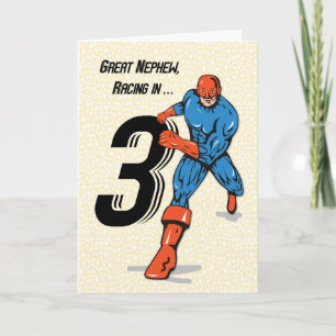 Carte Grand Superhéros népalais 3e anniversaire