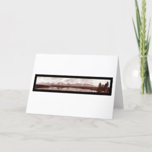 Carte Grand Teton Range WY Photo 1902