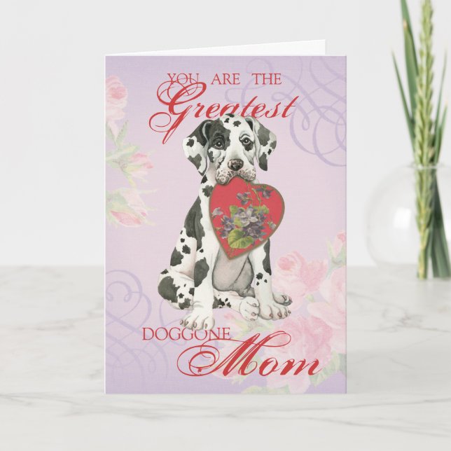 Carte Grande Danse Maman Coeur (Devant)