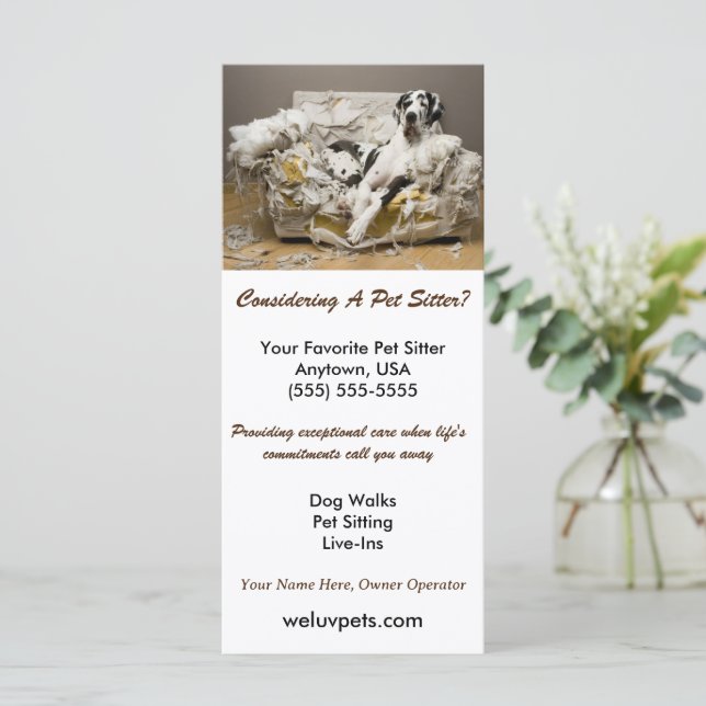 Carte Grande Danse Relaxée sur le canapé-lit mâché avec  (Debout devant)