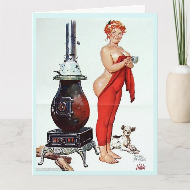 CARTE GRANDE FILLE BOTTOMÉE N'IMPORTE QUEL MOMENT BONJOU (Devant)