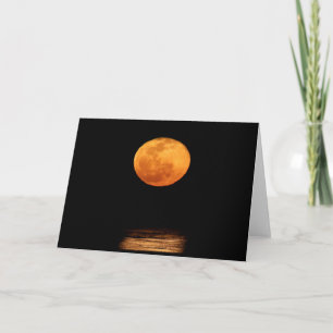Carte Grande Pleine lune   South Padre Island, Texas