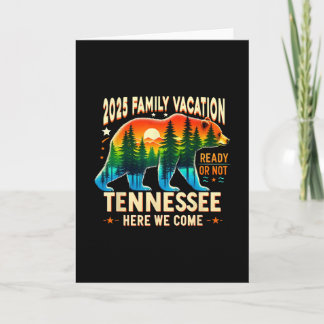 Carte Grandes montagnes fumées Tennessee Vacances en fam