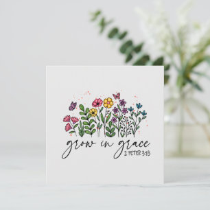 Carte Grandir en grâce