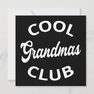 Carte Grandmas Club cool I