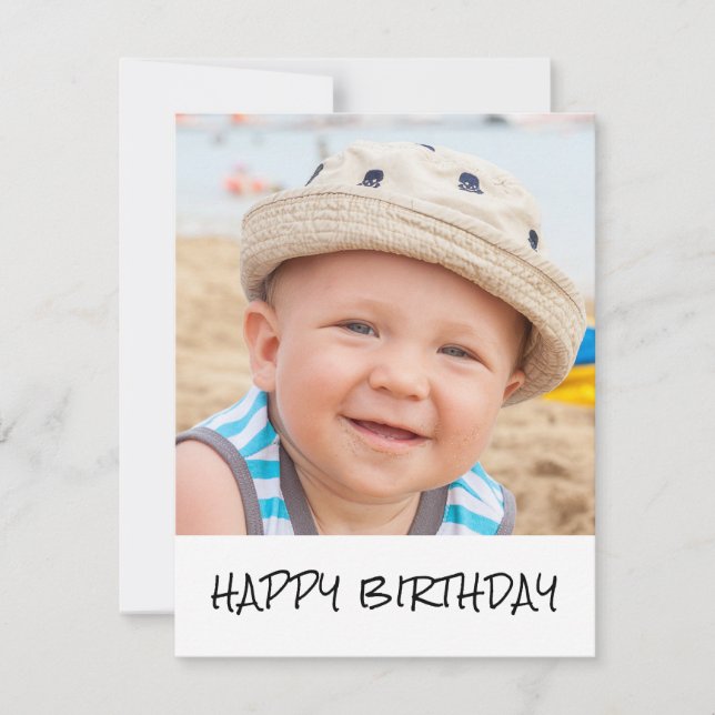 Carte Grandpa Photo Anniversaire (Devant)