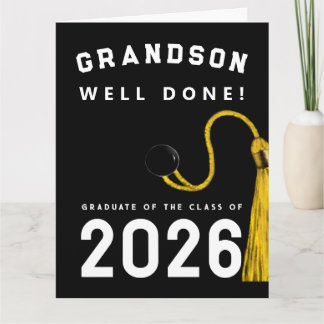 Carte Grandson Graduation 2025 Card