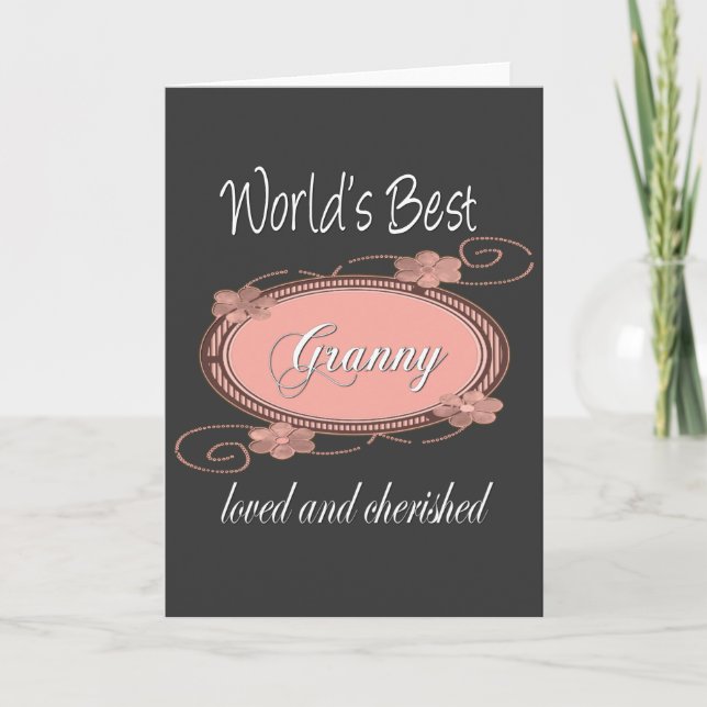 Carte Granny chère (Devant)