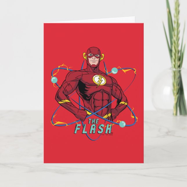 Carte Graphique atomique Flash de dessin (Devant)