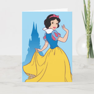 Carte Graphique blanc et château de neige