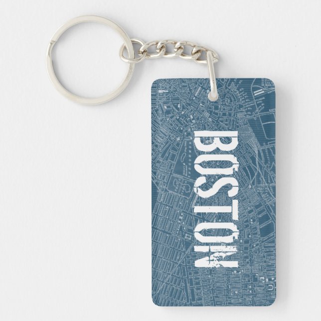 Carte graphique de Boston (Devant)