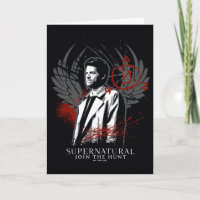 Graphique de graffiti de Castiel surnaturel