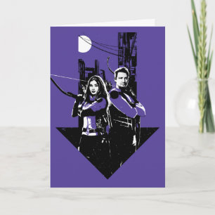 Carte Graphique de Kate Bishop & Hawkeye Arrow
