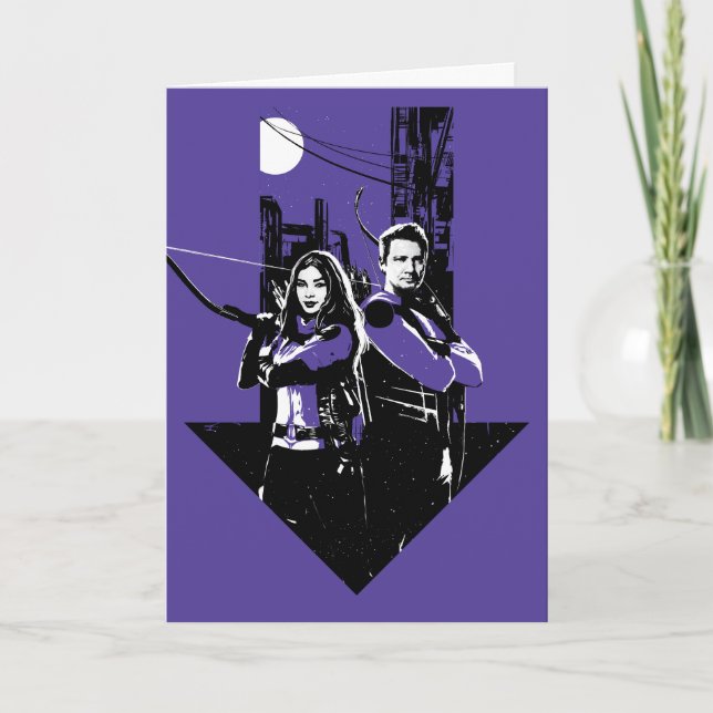 Carte Graphique de Kate Bishop & Hawkeye Arrow (Devant)