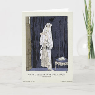 Carte Graphique de la robe Mariage des années 1920