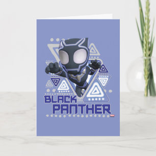 Carte Graphique de personnage triangulaire de Black Pant