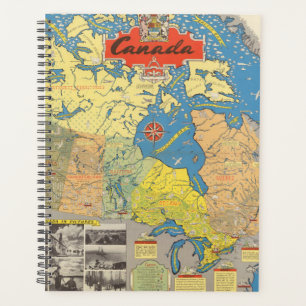 Carte graphique du Canada - Points de repère