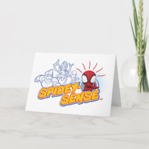 Carte Graphique du contour du sens de Spidey