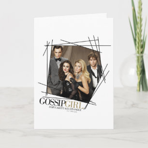 Carte Graphique du groupe de glamour Gossip Girl